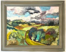 ROBIN SYMES (1939-2023) - UNTITLED ABSTRACT LANDSCAPE