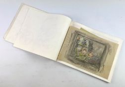 ROBIN SYMES (1939-2023) - 2003 FULL ART SKETCHBOOK WITH ORIGINALS