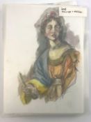 ROBIN SYMES (1939-2023) - ORIGINAL FOLDER OF DRAWINGS AND SKETCHES