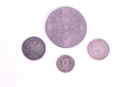 17TH CENTURY KING CHARLES II SILVER COINS
