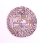 1605 KING JAMES I SECOND ISSUE SILVER SIXPENCE