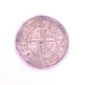 11TH CENTURY CNUT SHORT CROSS SILVER PENNY