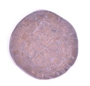 1639-40 KING CHARLES I TOWER MINT SILVER HALF CROWN