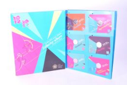 ROYAL MINT - 2012 LONDON 50P COLLECTORS ALBUM