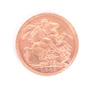 EDWARD VII - AUSTRALIA - 1908 SOVEREIGN GOLD COIN