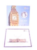 ROYAL MINT - TWO UK 2015 FINE SILVER £100 COINS