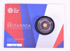 ROYAL MINT - 2014 BRITANNIA GOLD PROOF COIN