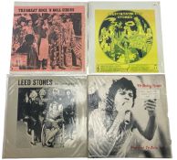 THE ROLLING STONE - BOOTLEGS - FOUR VINYL RECORDS