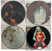 PICTURE DISCS - FOUR VINYL RECORDS