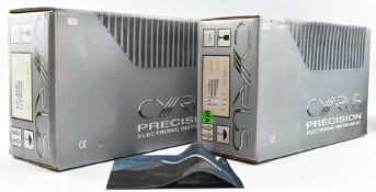 CYRUS - MODELS IIIi & DAD3 - TWO-PART BOXED HI-FI STACKING