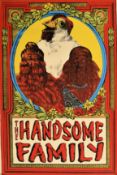 THE HANDSOME FAMILY - ORIGINAL LITHOGRAPH POSTER