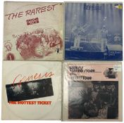 GENESIS - BOOTLEGS / UNOFFICIAL RELEASES - FOUR VINYL RECORDS
