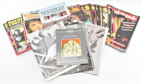 MIXED SELECTION OF MUSIC-RELATED MAGAZINES / BOOKLETS