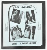 VAN HALEN - DIE LAUGHING - BOOTLEG VINYL RECORD
