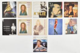 KYLIE MINOGUE - COLLECTION OF APPROX 11 VINYL SINGLES