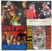 GUNS N' ROSES - SELECTION OF VINYL RECORDS