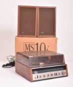 SONY STEREO MUSIC SYSTEM HP-211A T/W MORDAUNT MS 10i SPEAKERS