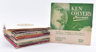 JAZZ - MIXED SELECTION OF APPROX.25 45RPM VINYL SINGLES