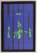 THE WHO - 1969 HESSIAN BACKED PROMOTIONAL MUSIC POSTER