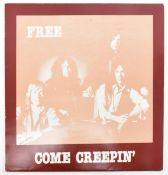 FREE - COME CREEPIN' - BOOTLEG VINYL RECORD