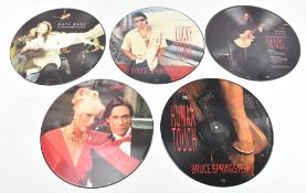 PICTURE DISCS - FIVE VINYL RECORDS