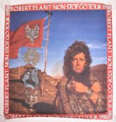 ROBERT PLANT - NON STOP GO TOUR 1988 - LARGE SUBWAY POSTER