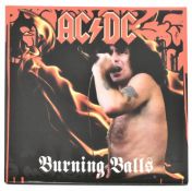 AC/DC - BURNING BALLS - LIMITED EDITION VINYL RECORD