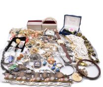 LARGE COLLECTION OF COSTUME JEWELLERY