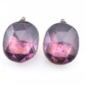 QUEEN ANNE PASTE EARRING DROPS