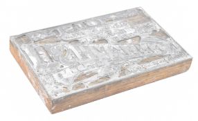 BRISTOL INTEREST - VINTAGE BRISTOL COMPANY PRINTING BLOCK