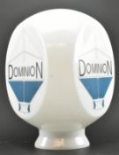 HIGH END REPRODUCTION DOMINION PETROL PUMP GLOBE