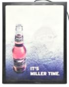 MILLER GENUINE DRAFT (MGD) - ADVERTISING HOLOGRAPHIC LIGHT BOX