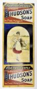 HUDSON'S SOAP FOR THE PEOPLE - ENAMEL ADVERTISING SIGN