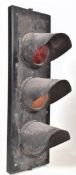 20TH CENTURY PLASTIC CASED TRAFFIC LIGHT