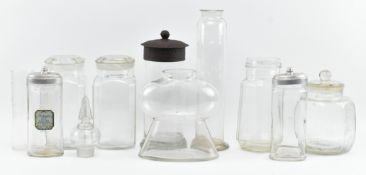 ADVERTISING - COLLECTION OF EARLY 20TH C & LATER GLASS SWEET JARS