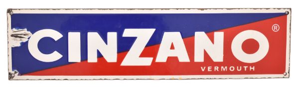 CINZANO - A REPRODUCTION ENAMEL SIGN