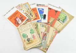 GUINNESS - COLLECTION OF NINETEEN VINTAGE ADVERTISING BOOKLETS