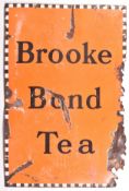 BROOKE BOND TEA - ENAMEL ADVERTISING SIGN