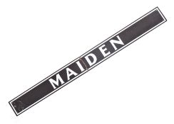 MAIDEN - VINTAGE PORCELAIN ENAMEL SIGN