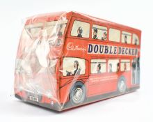 VINTAGE CHOCOLATE DUMMY BAR - MID CENTURY DOUBLE DECKER ADVERTISING BUS