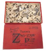 TUCK'S ZIG-ZAW BOXED JIGSAW PUZZLE