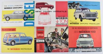 MORRIS - SELECTION OF 6 ORIGINAL MORRIS SALES BROCHURES