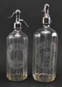 J.W. GREEN LTD, LUTON & SHIPSTONES, NOTTINGHAM - TWO SODA SIPHONS