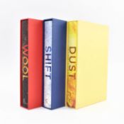 HOWEY, HUGH. 2013 SILO TRILOGY SIGNED LIMITED EDITIONS IN SLIPCASES