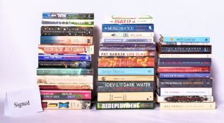 SIGNED & FIRST EDITIONS. COLLECTION OF LITERARY FICTION WORKS, SOME BEING SIGNED