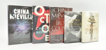MIEVILLE, CHINA. COLLECTION OF SIGNED FIRST EDITIONS & PROOF COPY