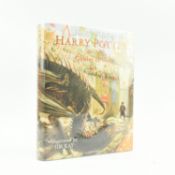 KAY, JIM (ILLUS.). 2019 HARRY POTTER AND THE GOBLET OF FIRE BY J K ROWLING SIGNED BY KAY
