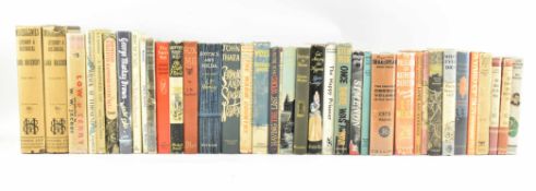 MODERN FIRST EDITIONS. COLLECTION OF MID CENTURY TITLES IN DUST WRAPPERS INCL. JOHN STEINBECK