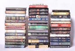 SIGNED MODERN FIRST EDITIONS. LARGE COLLECTION OF HISTORICAL THRILLERS