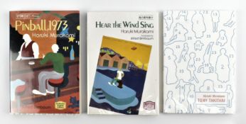 MURAKAMI, HARUKI. THREE FIRST ENGLISH EDITIONS